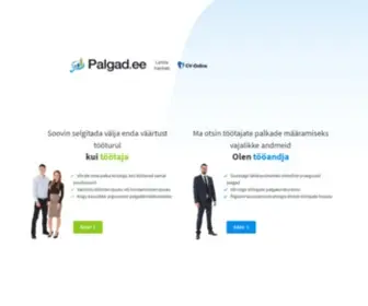 Palgad.ee(Salaries by jobs) Screenshot