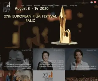 PalicFilmfestival.com(Palić 2013) Screenshot