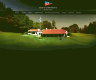 Palihuegolfclub.com.ar(Club de Golf Palihue) Screenshot