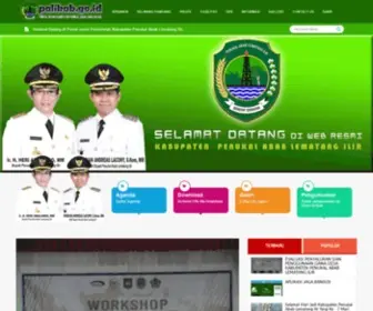 Palikab.go.id(Pemerintah Kabupaten Penukal Abab Lematang Ilir) Screenshot