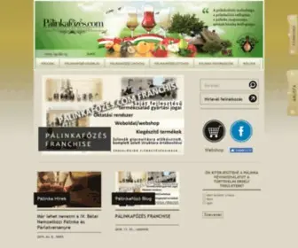 Palinkafozes.com(Pálinkafőzés.com) Screenshot
