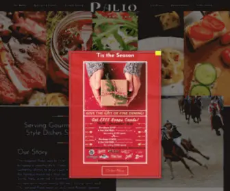 Paliorestaurant.com(Authentic Tuscan Dishes) Screenshot
