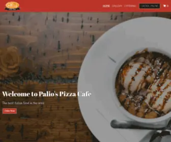 Paliospizzacaferichardson.com(Palio's Pizza Cafe) Screenshot