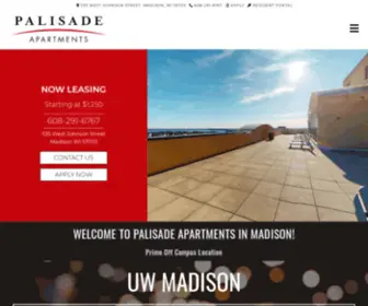 Palisadeapts.com(Madison Apartments For Rent) Screenshot