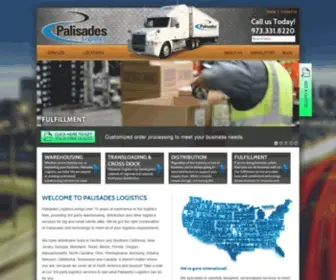 Palisadeslogistics.com(Palisades Logistics) Screenshot