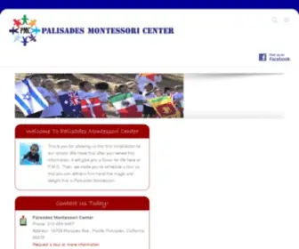 Palisadesmontessoricenter.com(Palisades Montessori Center) Screenshot