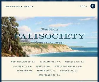 Palisociety.com(Palisociety) Screenshot