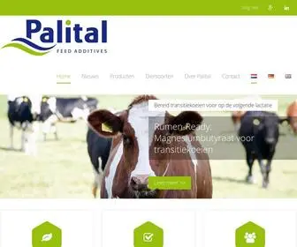 Palital.com(Palital Feed Additives) Screenshot
