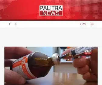 Palitranews.ge(Palitranews) Screenshot