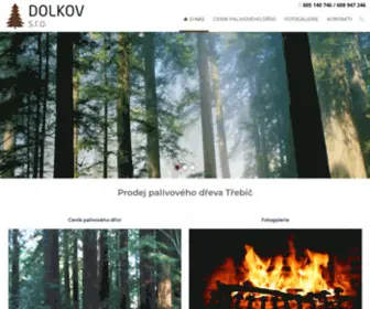 Palivo-Levne.cz(Prodej palivového dřeva Třebíč) Screenshot