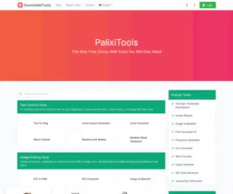 Palixi.com(Free Online Web Tools) Screenshot