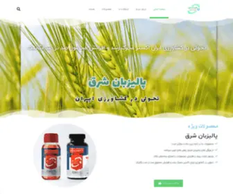 Palizbanshargh.com(پالیزبان شرق) Screenshot