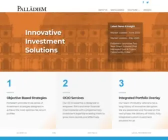 Palladiem.com(Investor Focused Solutions) Screenshot