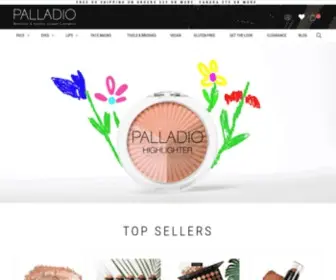 Palladiobeauty.com(Palladio Beauty) Screenshot