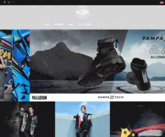 Palladiumboots.hk(Palladium HK Official Site) Screenshot