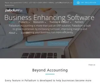 Palladium.co.za(Palladium Accounting) Screenshot