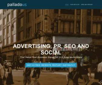 Pallado.us(Business Growth Consultancy) Screenshot