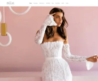 Pallascouture.com(Pallas Couture) Screenshot