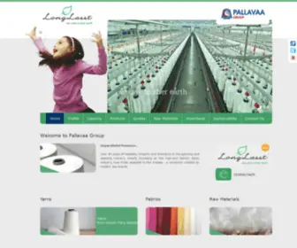 Pallavaagroup.com(Pallava) Screenshot