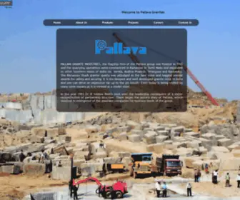 Pallavagranites.com(PALLAVA GRANITES) Screenshot