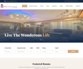 Pallaviintlhotel.com(Hotel Pallavi International Kolkata) Screenshot