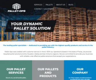 Pallet-OPS.com(Pallet-OPS Home) Screenshot