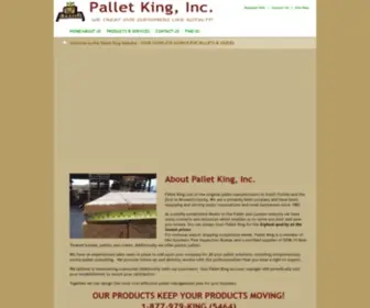 Palletking.com(Pallet King) Screenshot