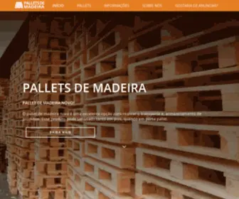 Palletsdemadeira.com.br(Pallets de Madeira) Screenshot