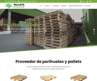 Palletsdemadera.pe(Pallets de madera) Screenshot