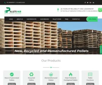 Palletshub.com(Recycled) Screenshot