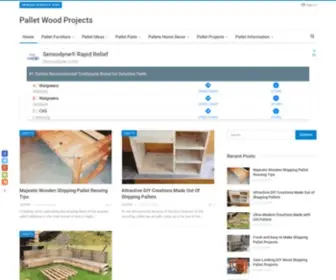 Palletswoodenprojects.com(Pallet Wood Projects) Screenshot