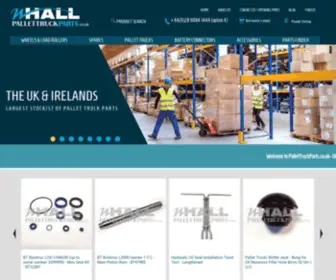 Pallettruckparts.co.uk(The UK & Ireland's Largest Stockist of Pallet Truck Spare Parts) Screenshot