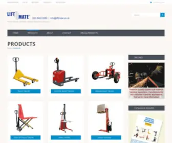 Pallettrucks.co.uk(Pallet trucks) Screenshot