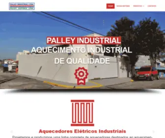 Palley.com.br(Palley industrial e Palley elétrica) Screenshot