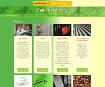 Palliatievezorg.nl(Palliatieve zorg) Screenshot