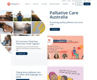 Palliativecare.org.au(Palliative Care Australia) Screenshot