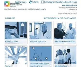 Palliativunna.de(Palliativzentrum Unna) Screenshot