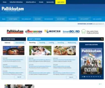 Pallikkutam.com(Education portal) Screenshot