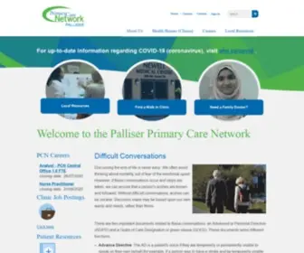 Palliserpcn.ca(Palliser Primary Care Network) Screenshot