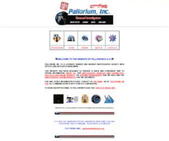 Pallorium.com(International Investigative Services) Screenshot