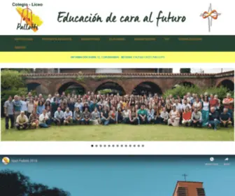 Pallotti.edu.uy(Liceo Pallotti) Screenshot