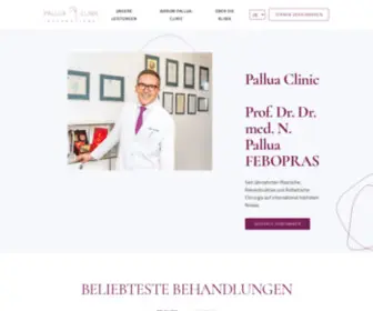 Pallua-Clinic.com(Pallua Clinic) Screenshot
