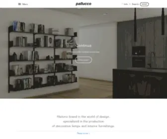 Pallucco.com(Pallucco) Screenshot