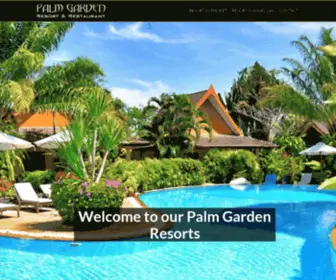 Palm-Garden-Resort.com(Our Palm Garden Resort) Screenshot