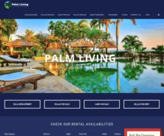 Palm-Living.com(Professional villa management) Screenshot