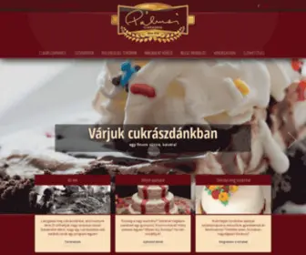 Palmaicukraszda.com(Pálmai) Screenshot