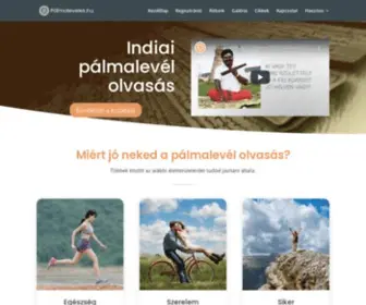 Palmalevelek.hu(Pálma) Screenshot