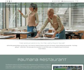 Palmariarestaurant.com(Grand Hotel Portovenere) Screenshot