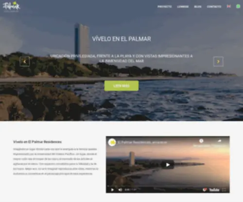 Palmarpanama.com(Apartamentos de playa en Panamá) Screenshot