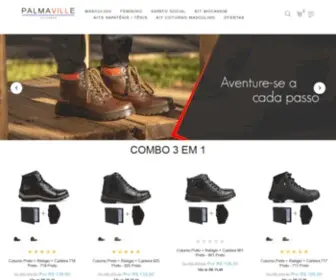 Palmaville.com.br(PalmaVille Calçados) Screenshot